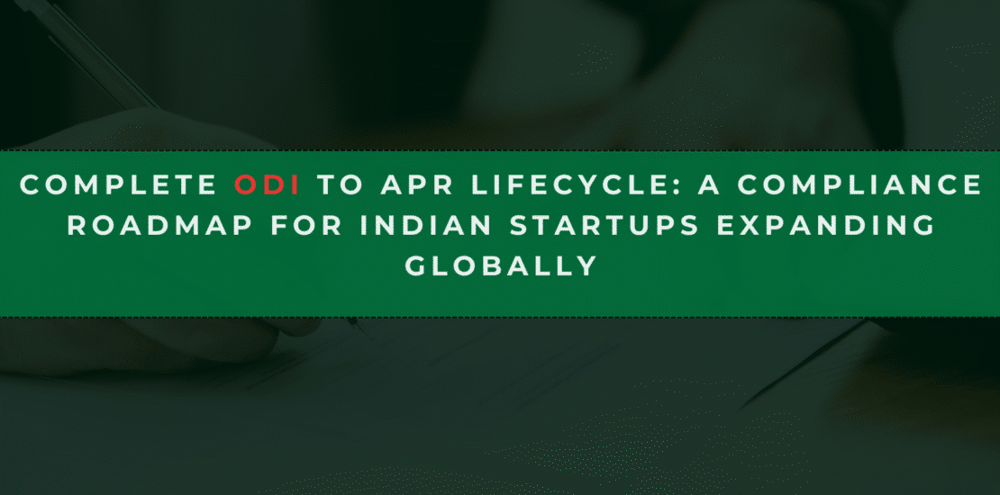 ODI to APR lifecycle