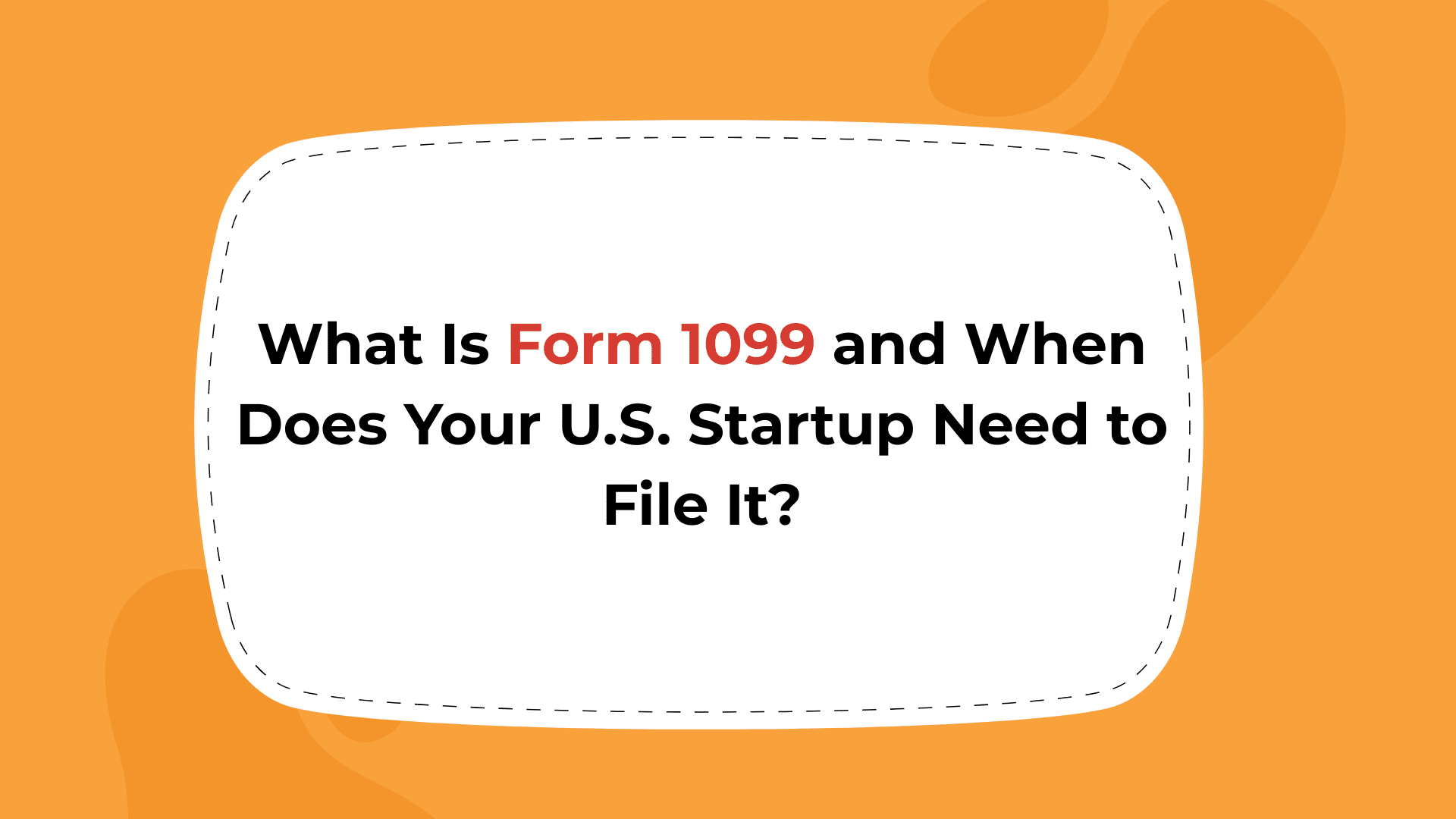 IRS FORM 1099